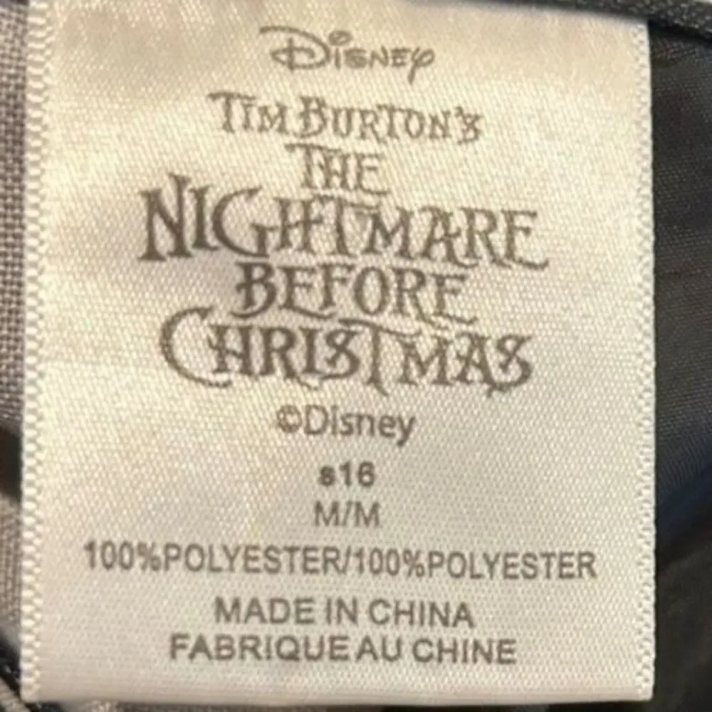 Disney Nightmare Before Christmas Jack Skellington Pants
